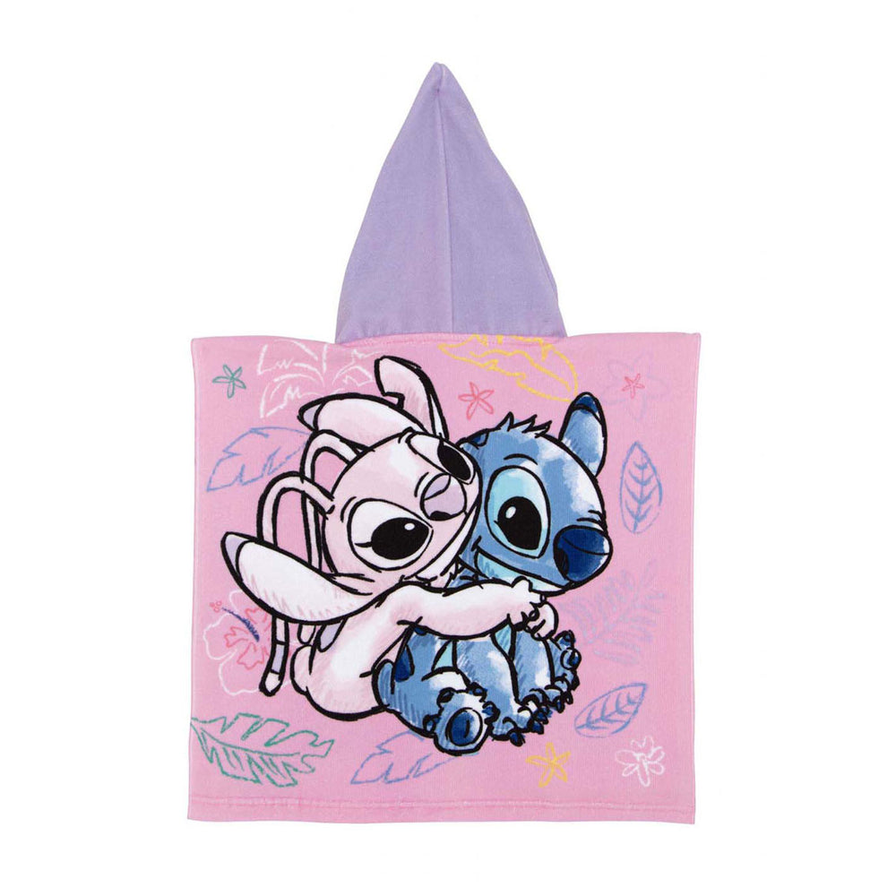 Towel poncho stitch angel