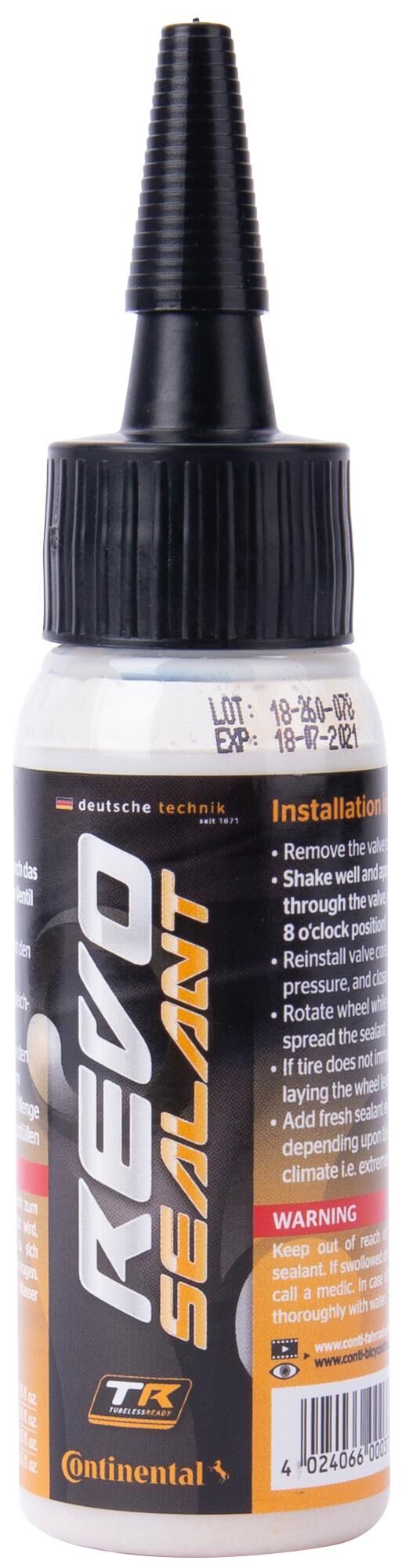 Continental tire sealant revosealant conti sealant revo 60ml