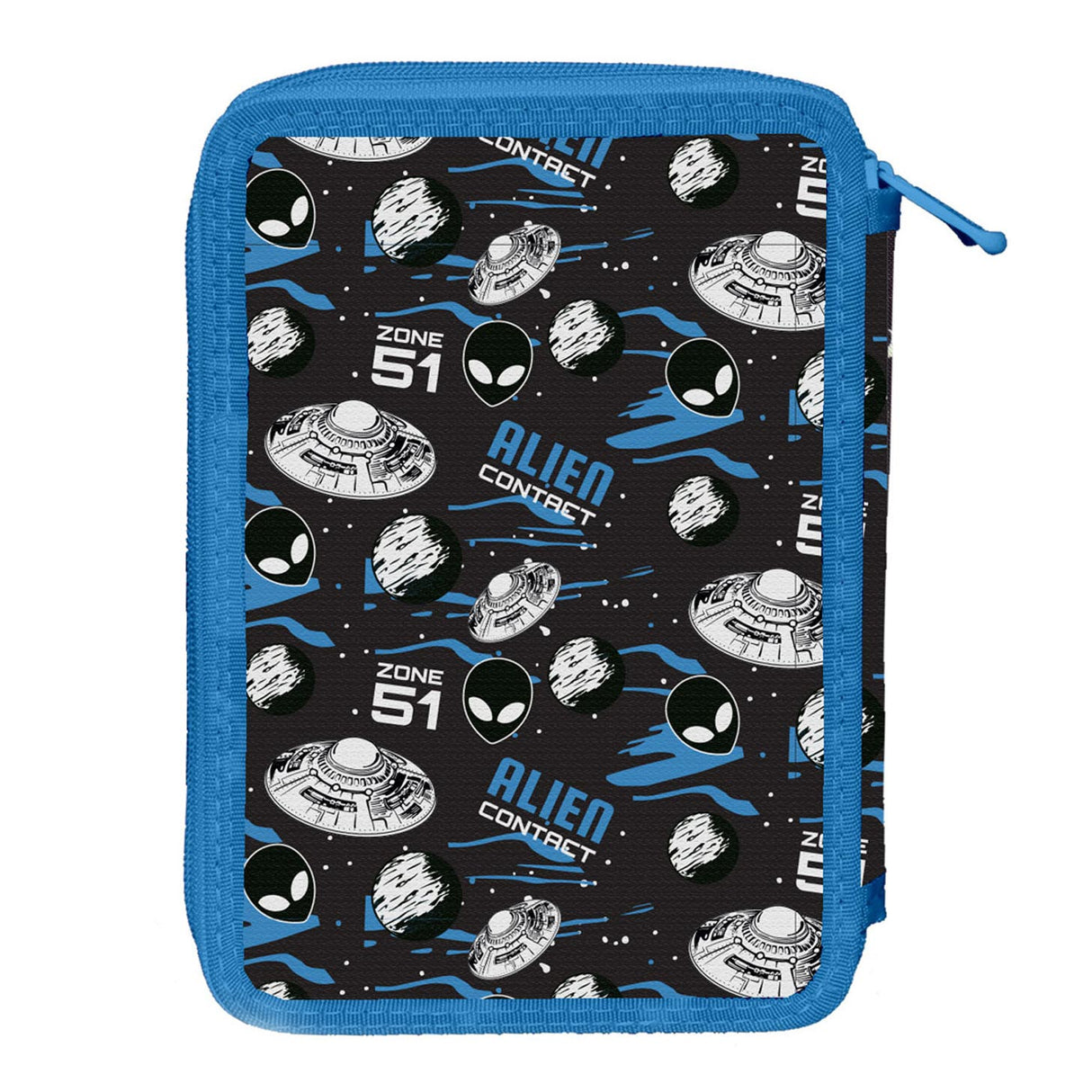 Filled Pencil Case Aliens