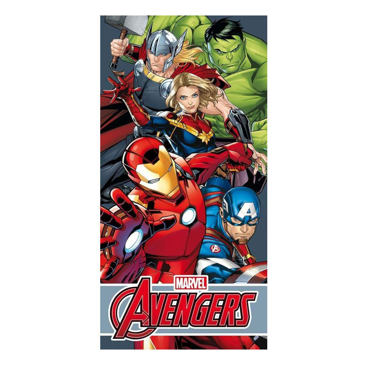 Strandlaken avengers 70x140cm