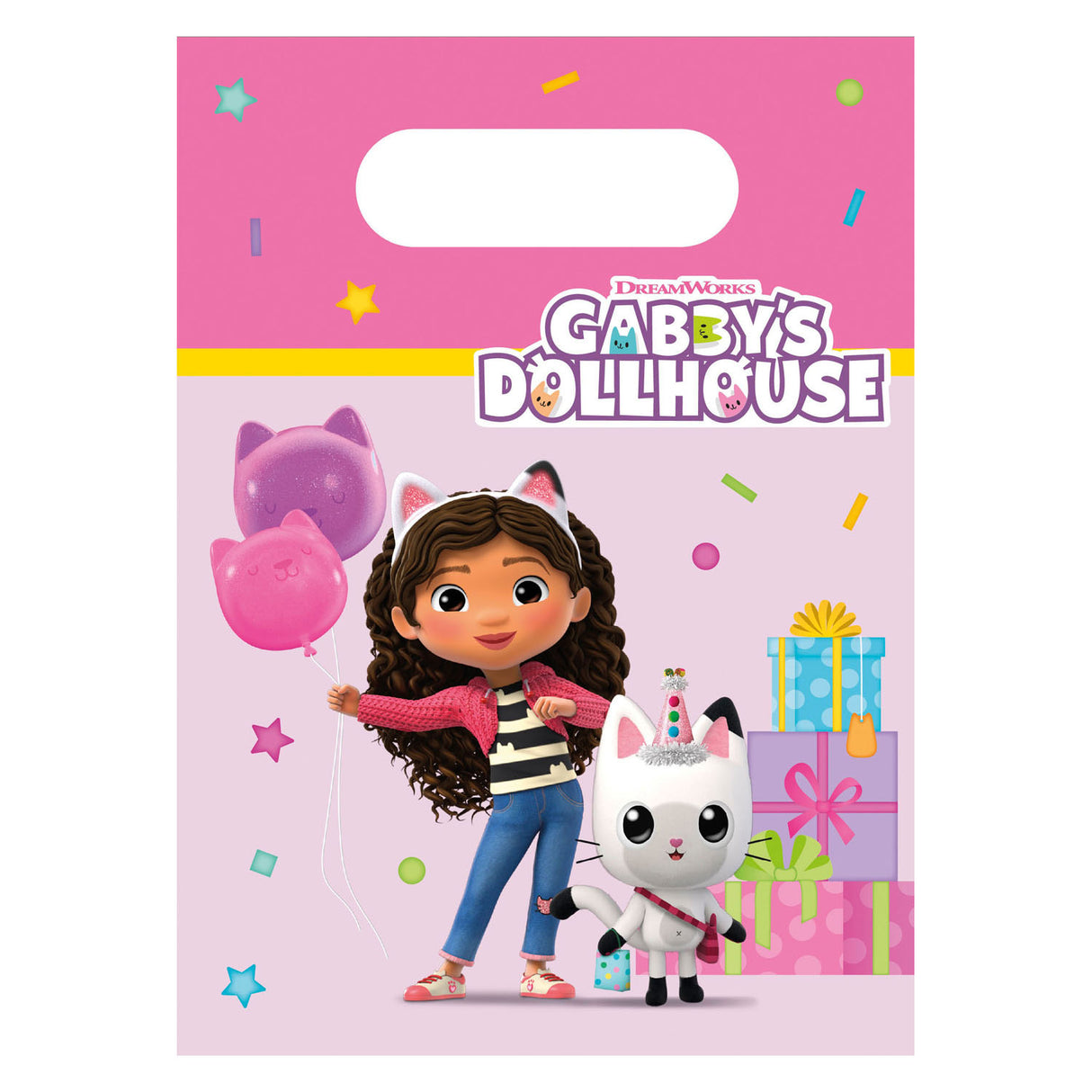 Gabby's Dollhouse Paper Party Bags, 4 pcs.