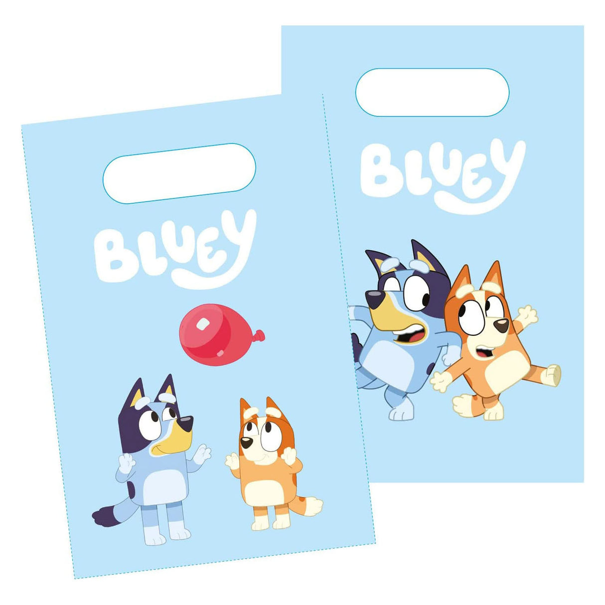 Bluey paper party bags, 8 pcs.