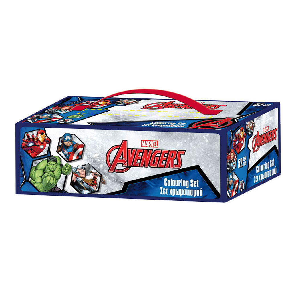 Barevné pouzdro Avengers Blue