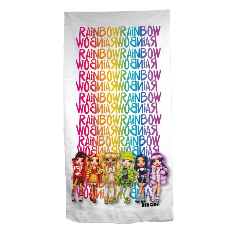 Rainbow High Beach Asciugamano, 70x140 cm