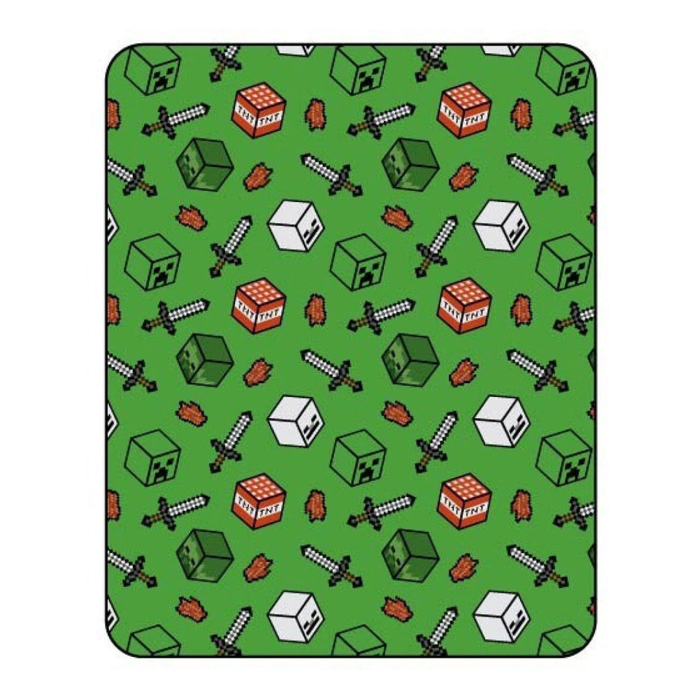 Flannel blanket Minecraft, 110x150cm
