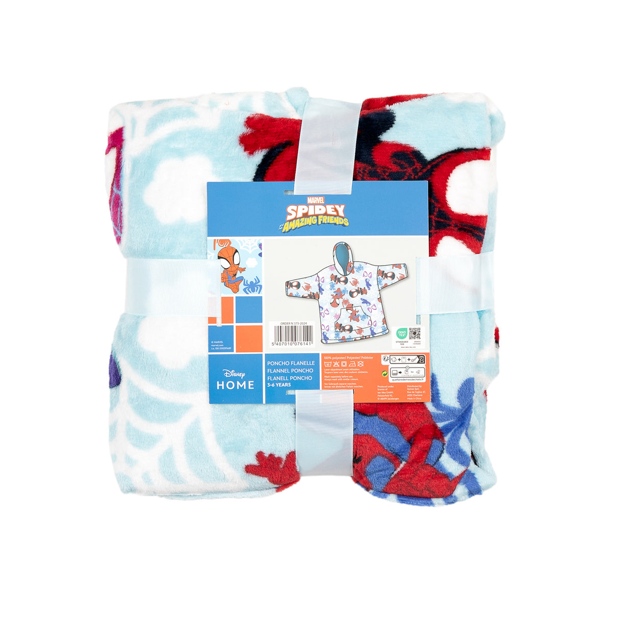 Puch Spidey Pull à capuche en polaire pour enfant 3-6 ans