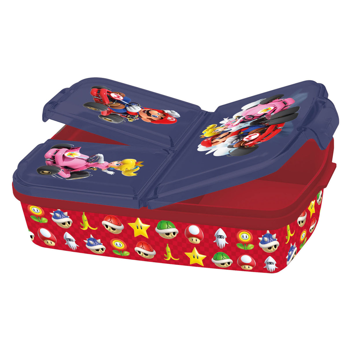 Super Mario lunch box with 3 compartments