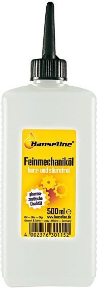 Hanseline precision mechanics oil mechanics oil 500ml