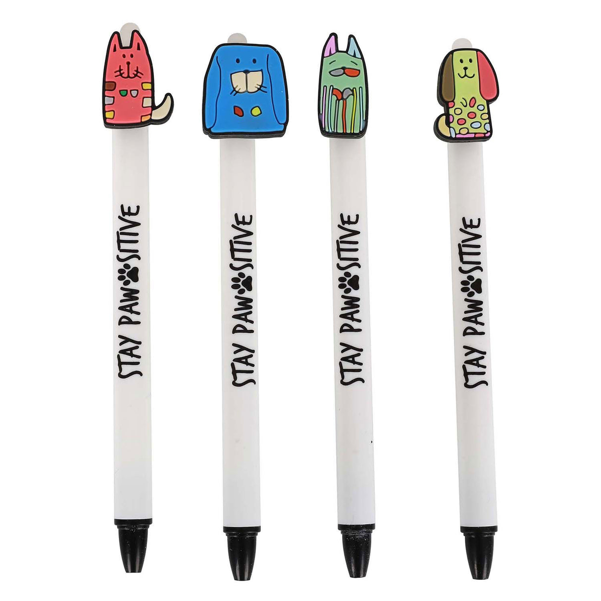 Itotal erasable ballpoint pen stay pawsitive
