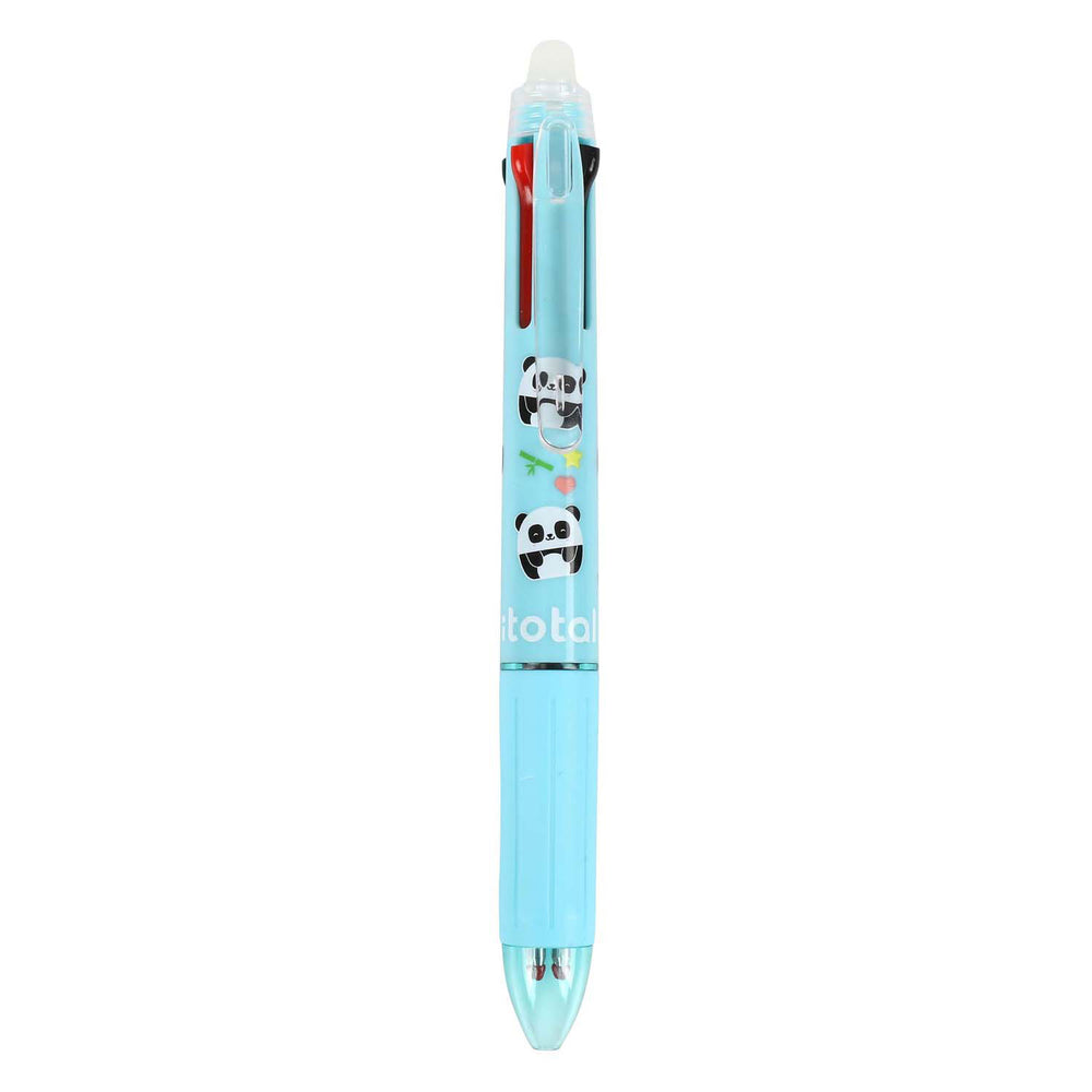 Itotal 4in1 erasable multi-colour pen panda