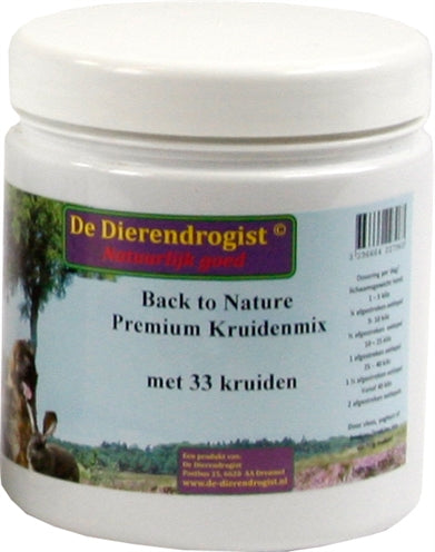 Dierendrogist Back to nature premium herbal mix with 33 herbs