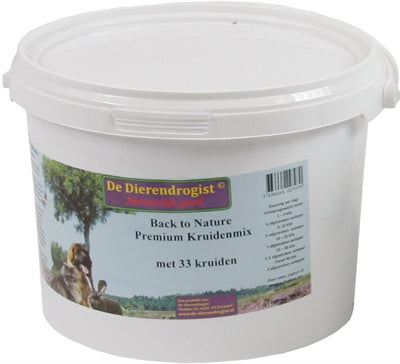Dierendrogist Back to nature premium herbal mix with 33 herbs