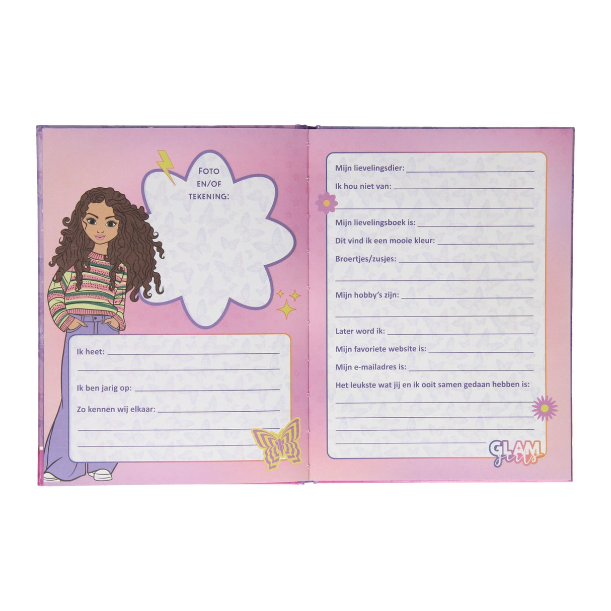 Glam Girls Friends Livre