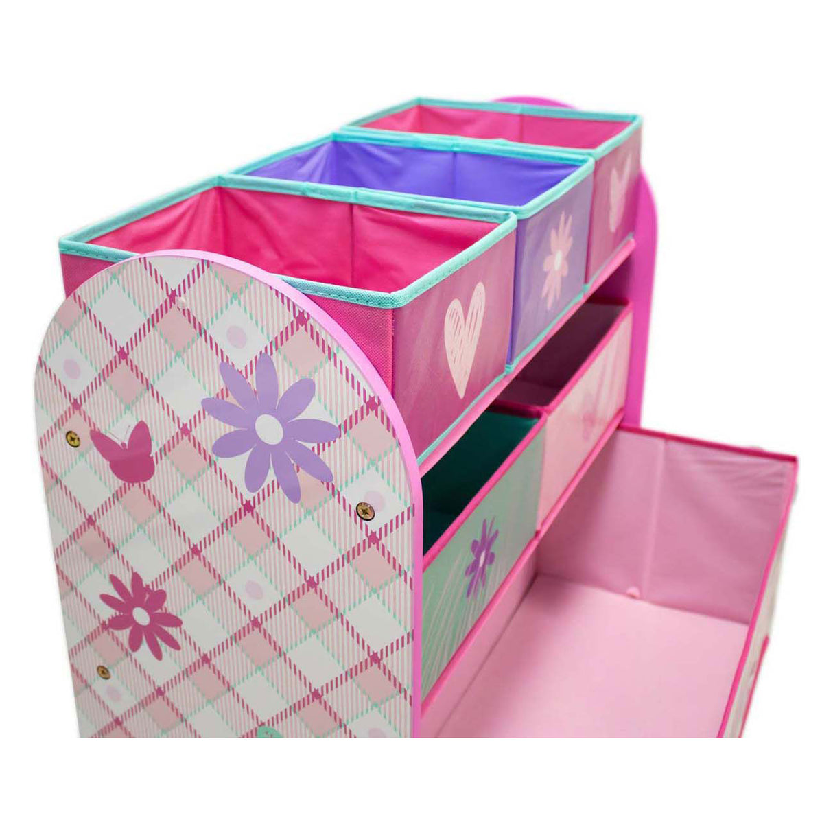 Houten opbergkast, 62,5x29,5x60cm