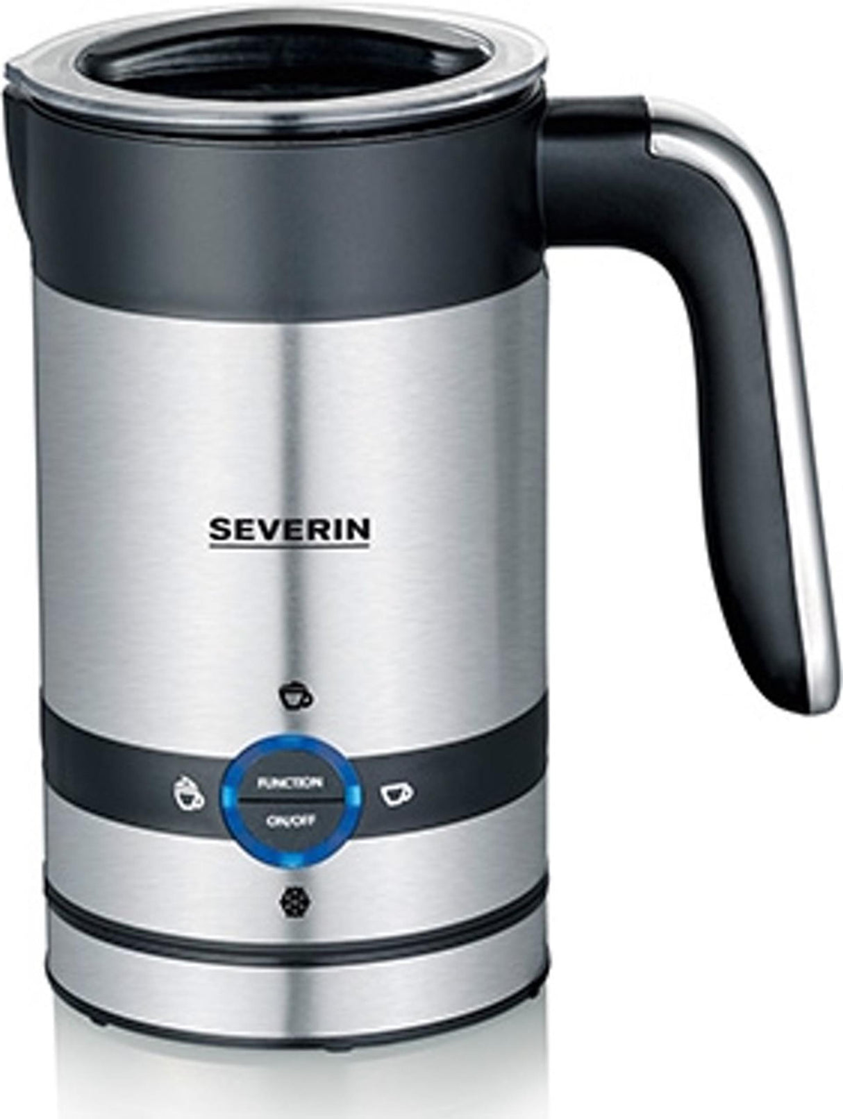 Severin milk frother 450w 200 ml stainless steel sm 3584