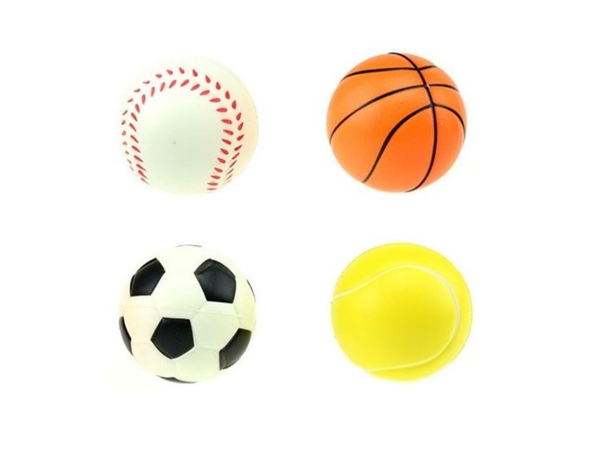 Toi-toys toi toys sport squeezies ø7cm 12 stuks