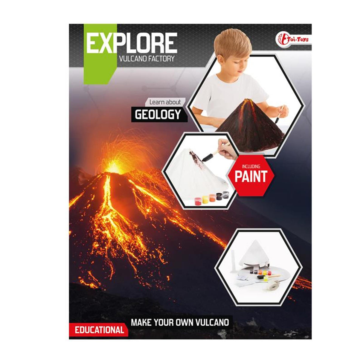 Explore Make your own Volcano