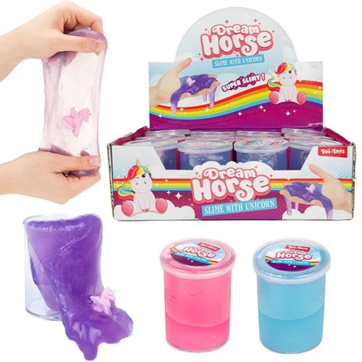 Dream horse putty with unicorn