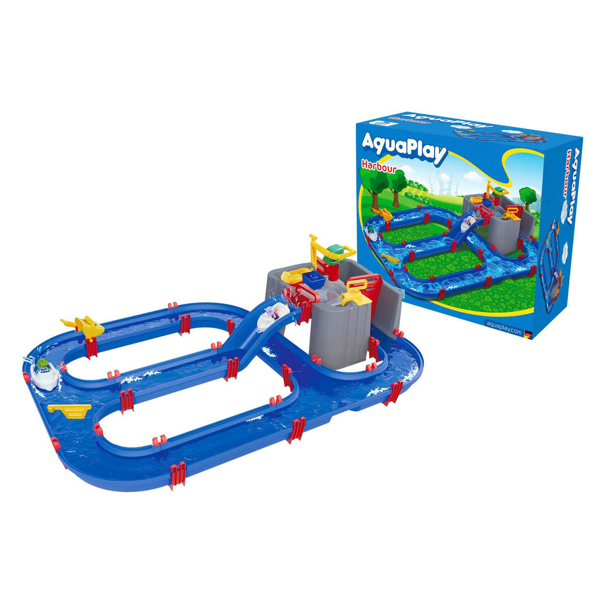 Aquaplay 1543 - vesileikkipaikka hanalla ja vesipumpulla