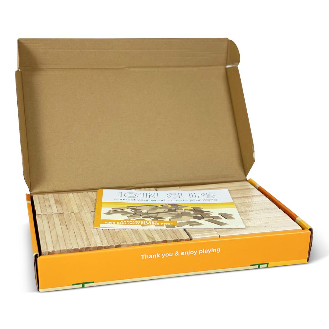 Schließen Sie sich Clips Expansion Set 200 Gebäudeboards Pro an