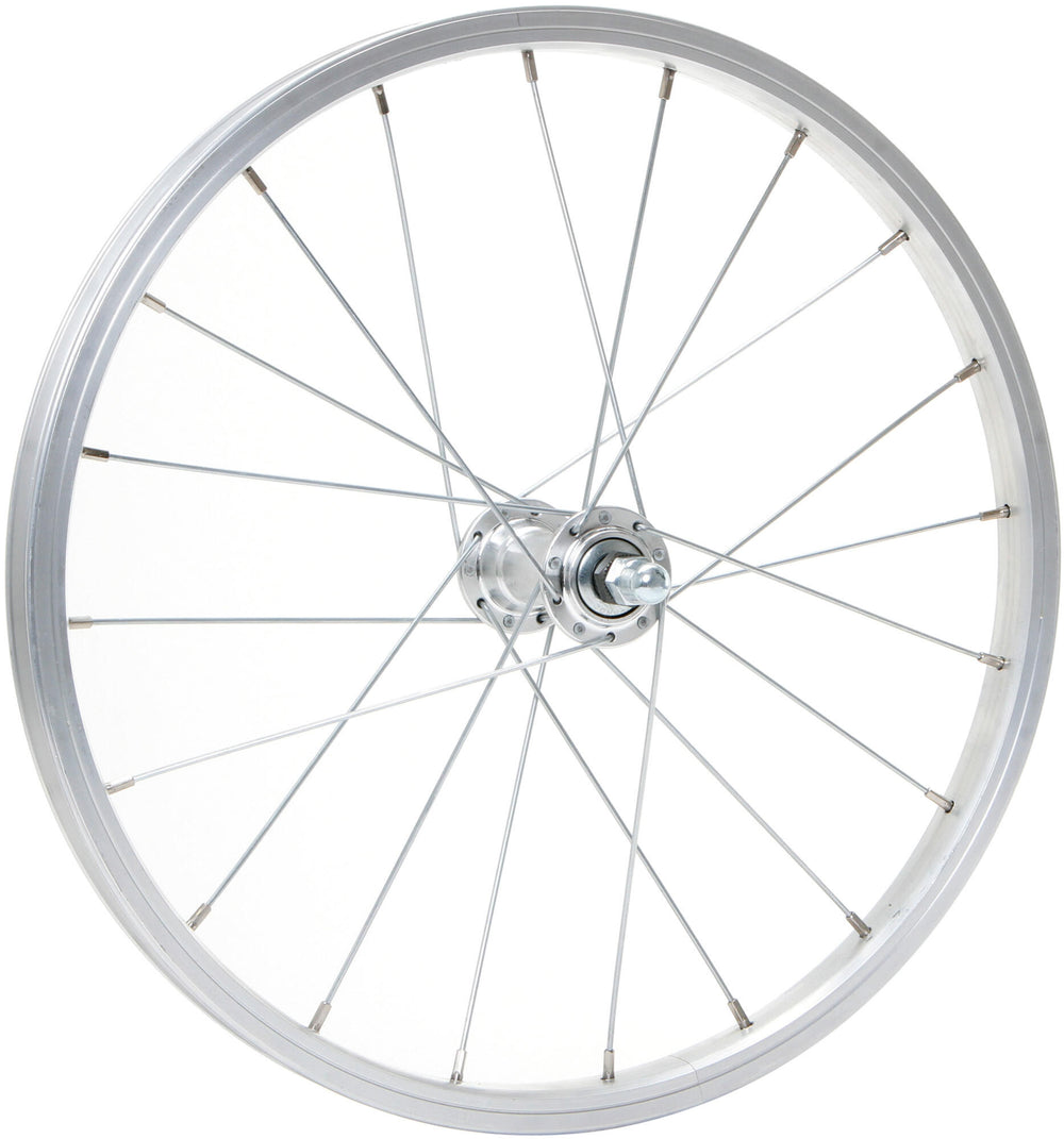 Contec front wheel alu sport + quando kt-a16f . fr.wheel 18 2,00 zinc