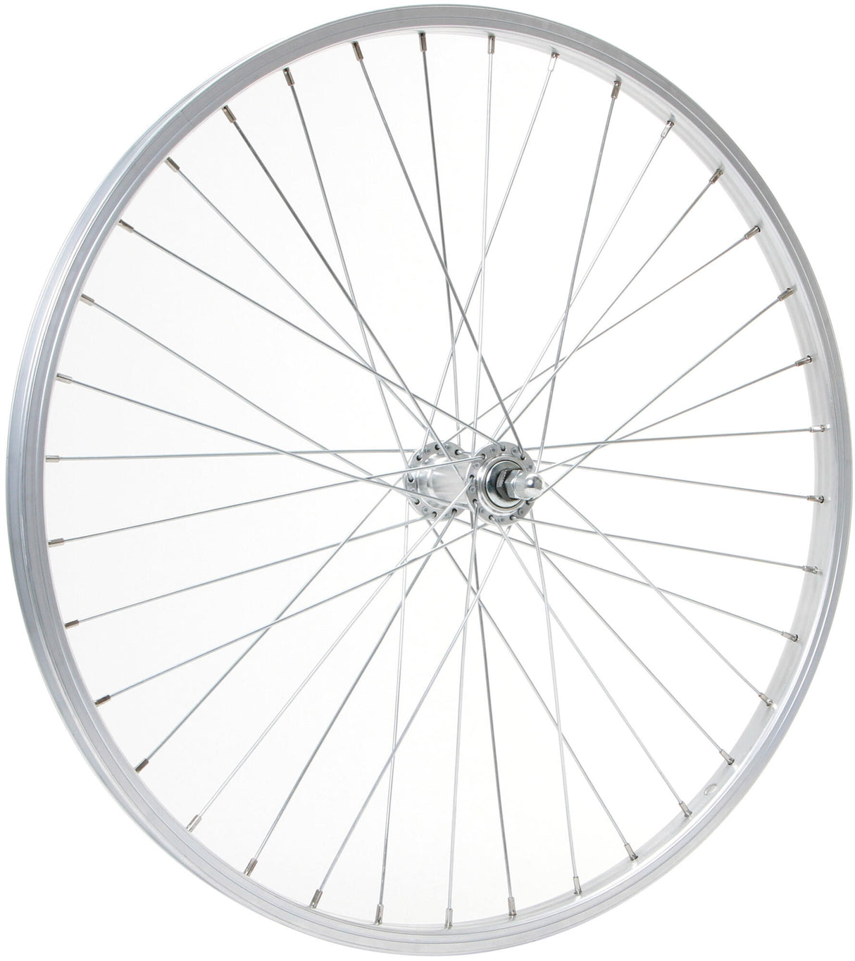 Contec front wheel alu sport + quando kt-a16f . fr.wheel 24 2,00 zinc
