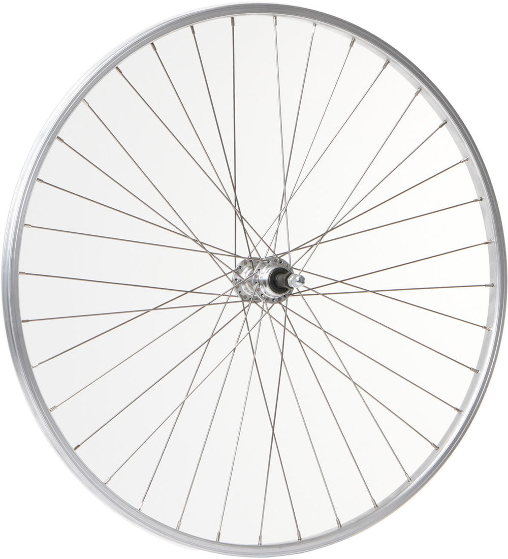 Contec rear wheel alu sport + quando kt-a11r. hr 28 alu silb. 7fach sp.niro 2.00