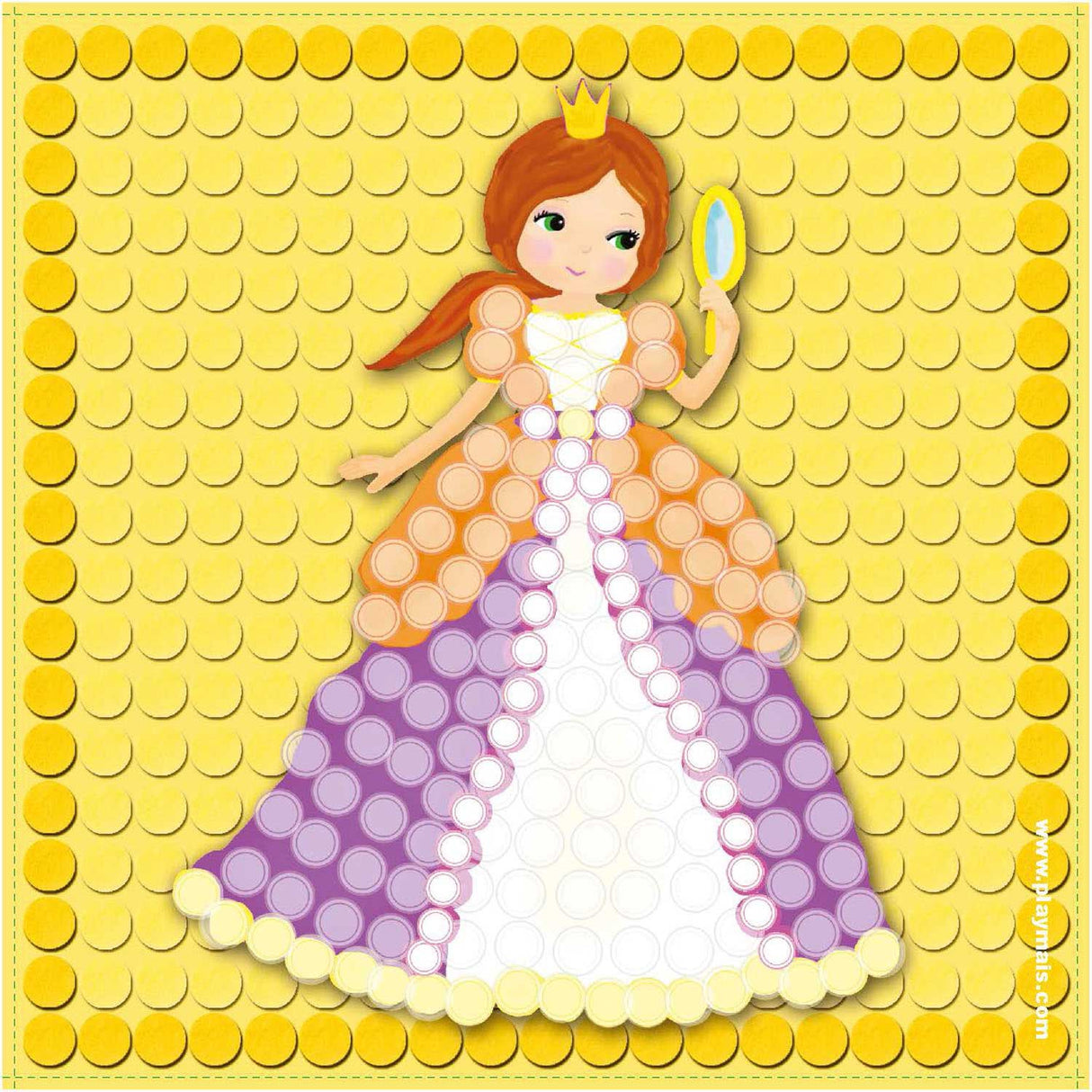 Playmais mozaična princesa