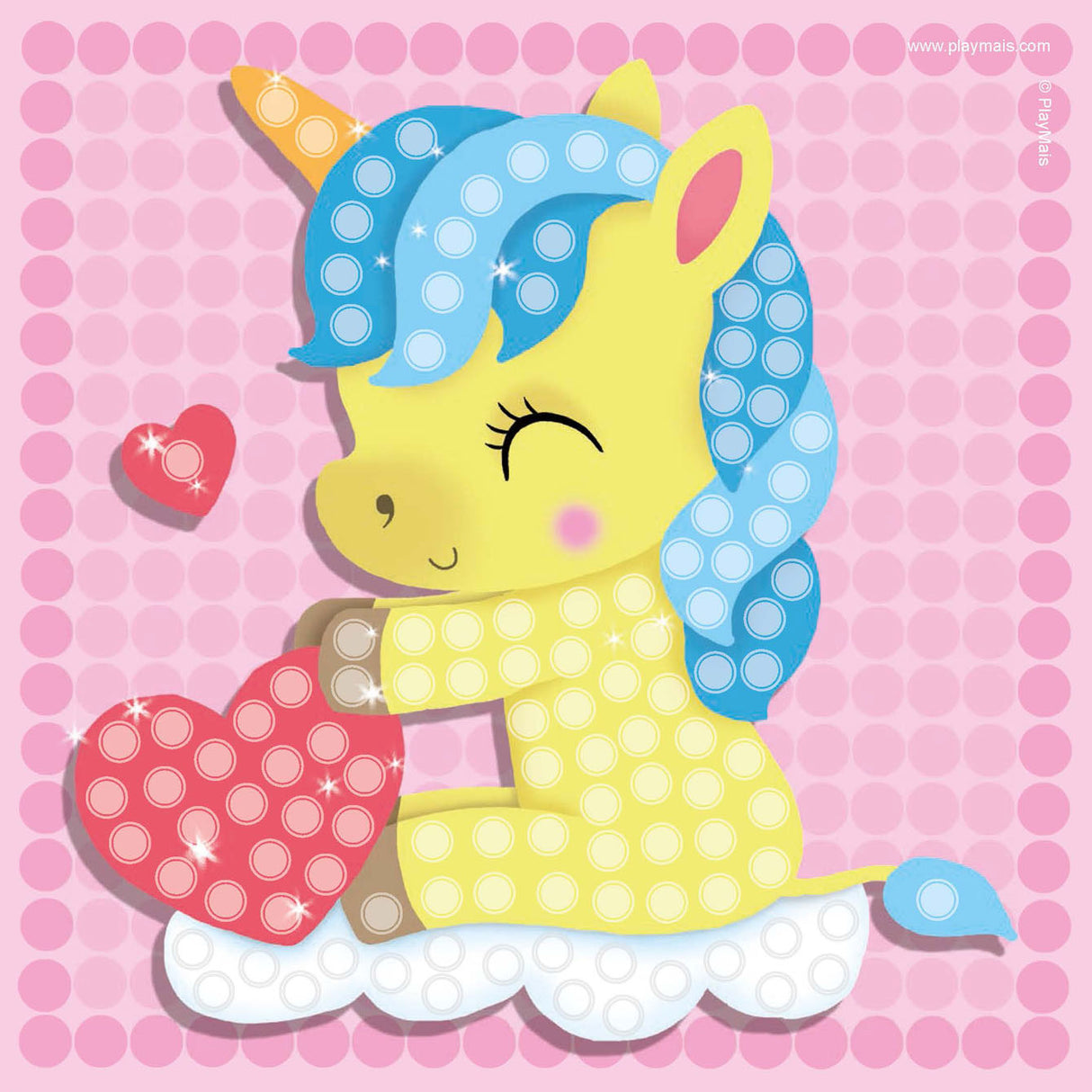 Playmais mosaic licorn