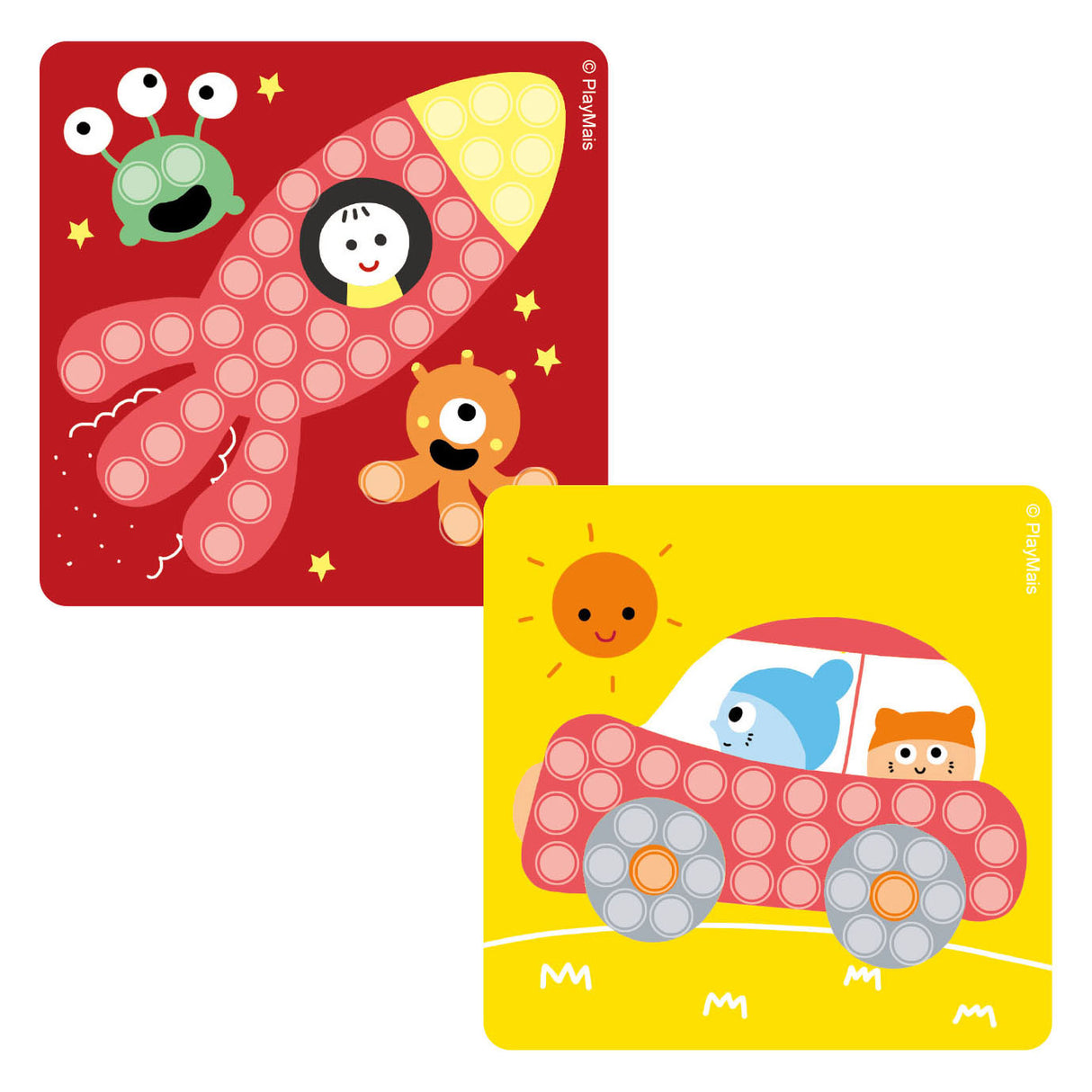 Playmais mini mosaïque - fusée