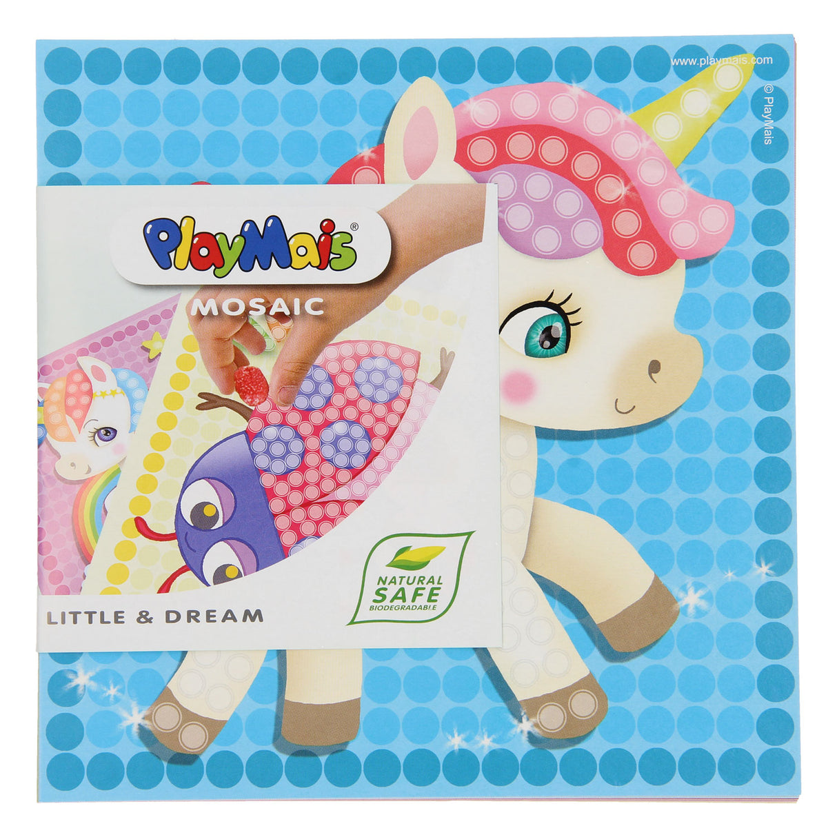 Playmais mosaic карти украсяват еднорог