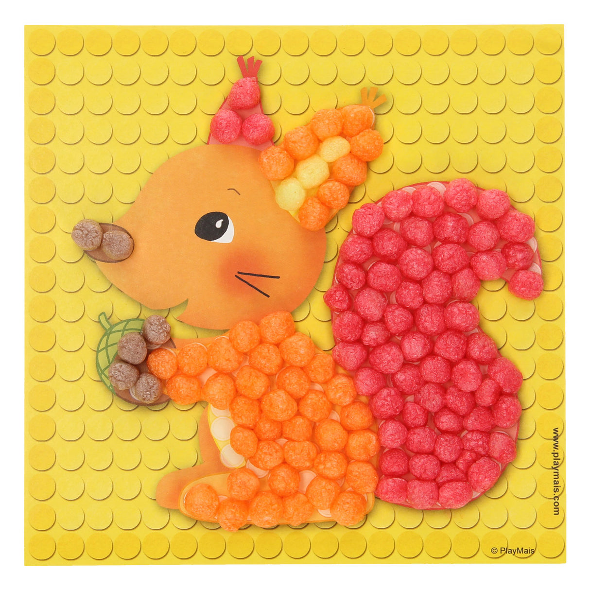 Playmais Mosaic Cards dekorerer skov