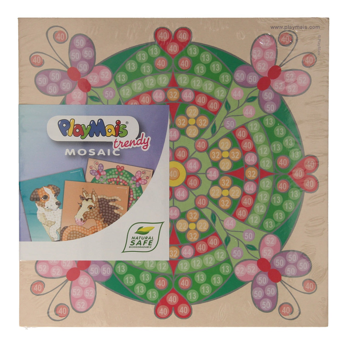 PlayMais Mosaic карти украсяват модерна мандала