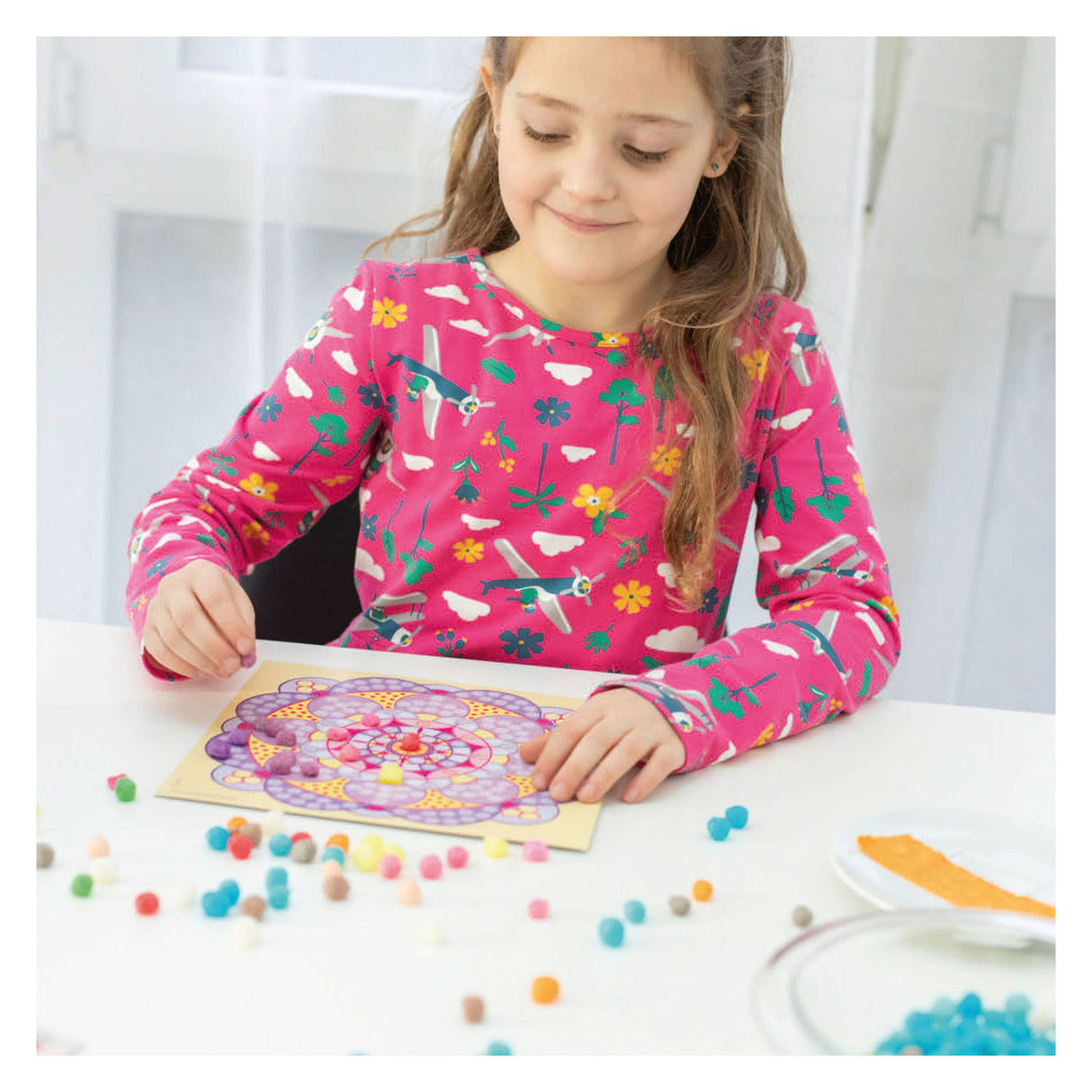 PlayMais Mosaic карти украсяват модерна мандала