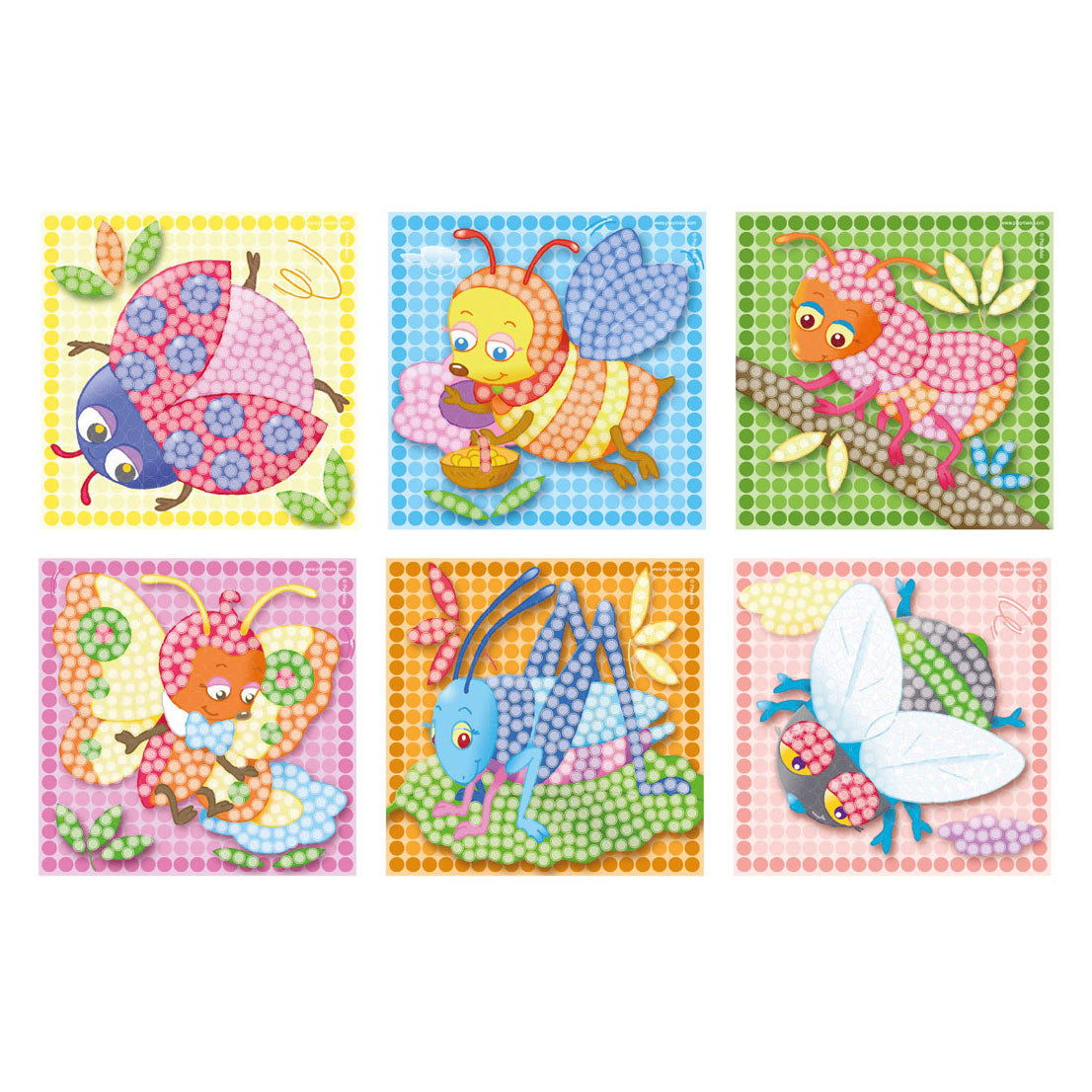 Playmais Mosaic Set - Малки насекоми