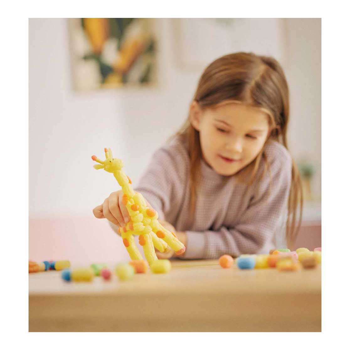 Playmais classic 3d giraf - 90 stukjes