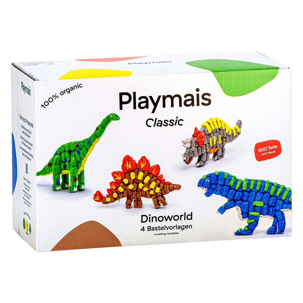 Playmais klasyczny dinoworld - 800 sztuk