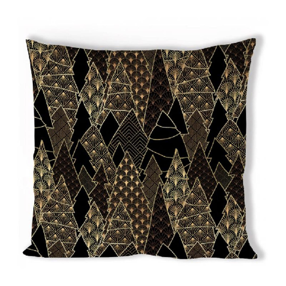 Ambiente cushion cover luxury trees black