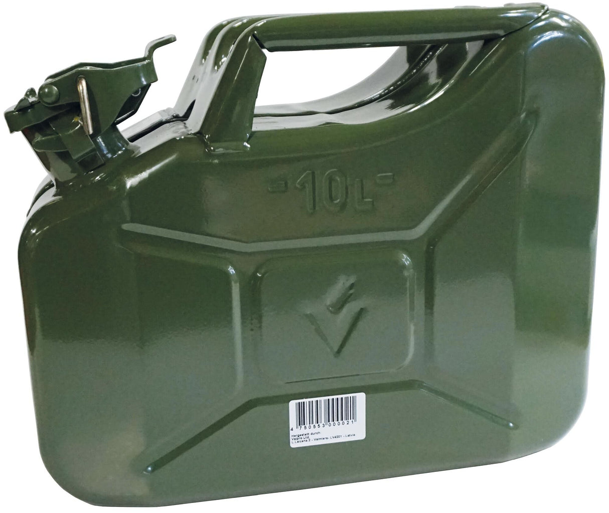 Valpro jerrycan wm fuel canister 10 ltr stahlblech