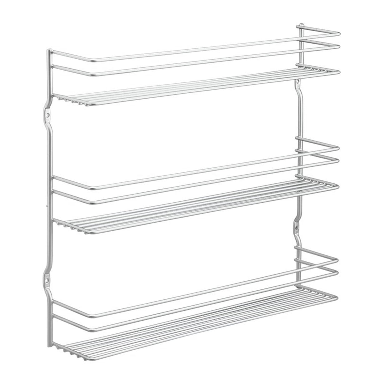 Metaltex space saver smart kitchen pepito spice rack 3 levels 36x32x8 cm silver