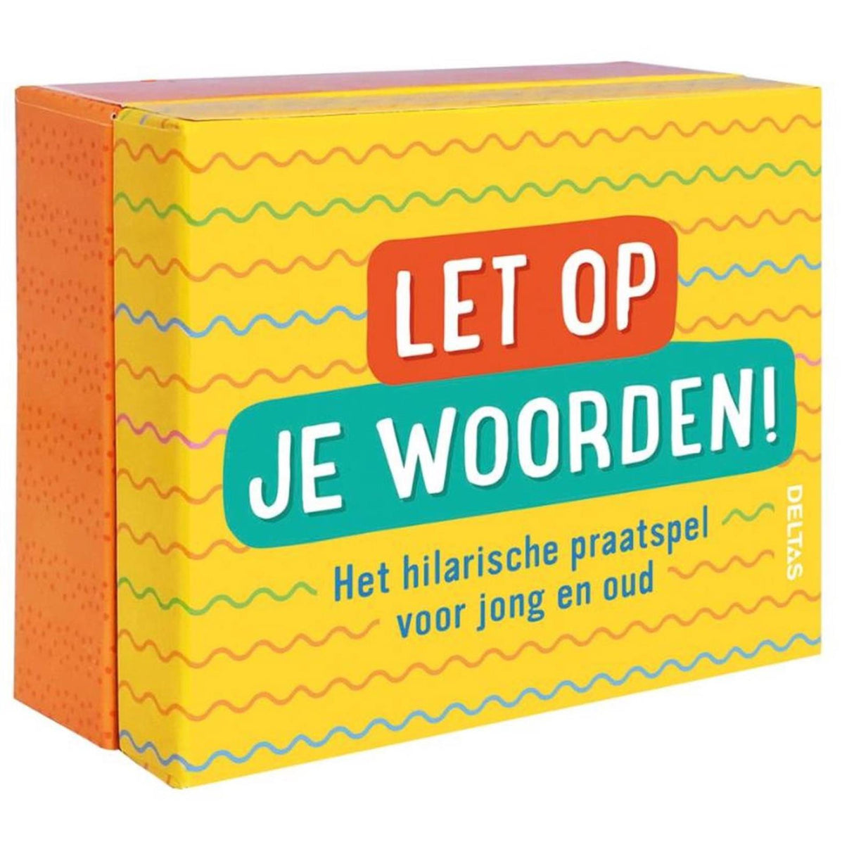 Deltas let op je woorden! - doos met kaarten