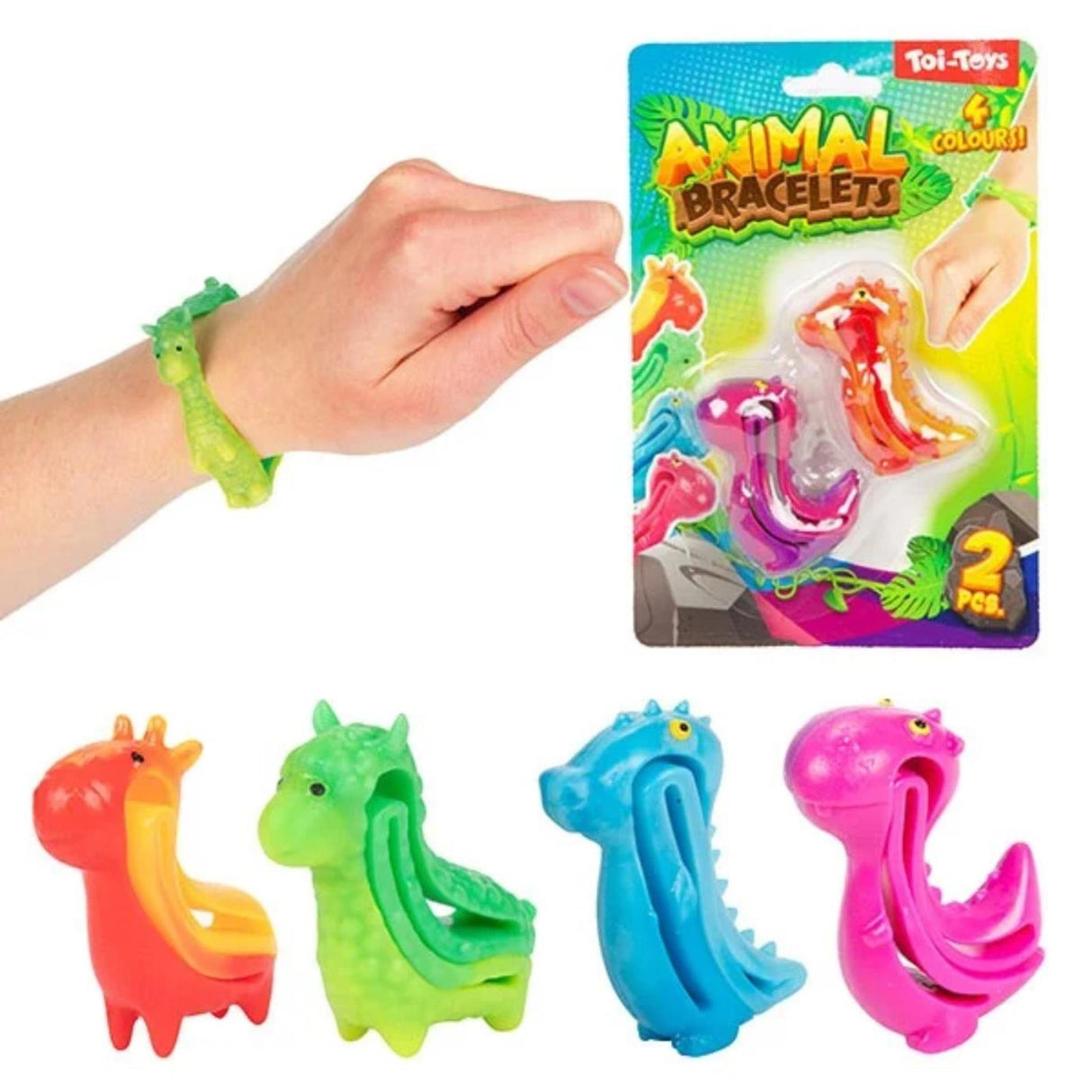 Toi-toys fun elastic animal bracelet