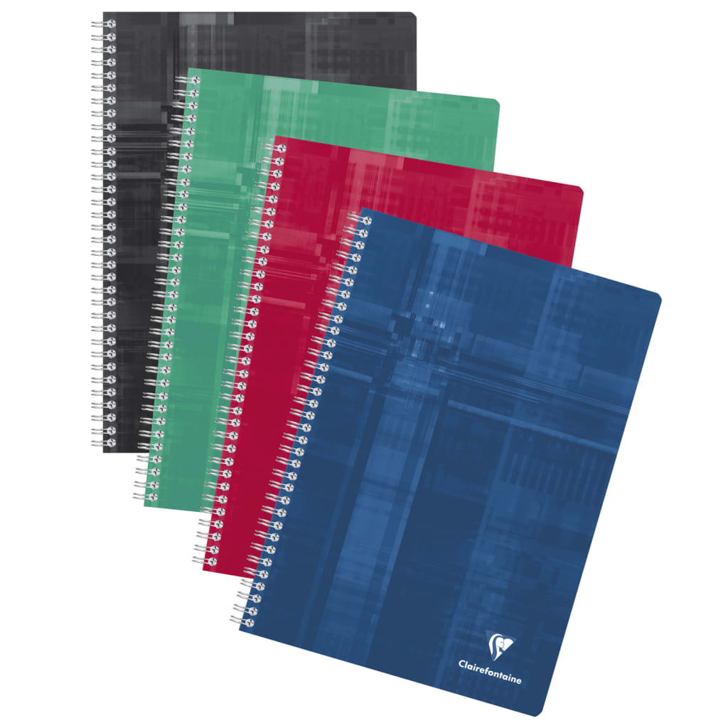 Clairefontaine Clairefontaine Notebooks 5 ST Spiral Band A4 90 Hojas 5x5 mm
