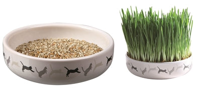 Trixie Cat Grass Seed 50gr i keramikk