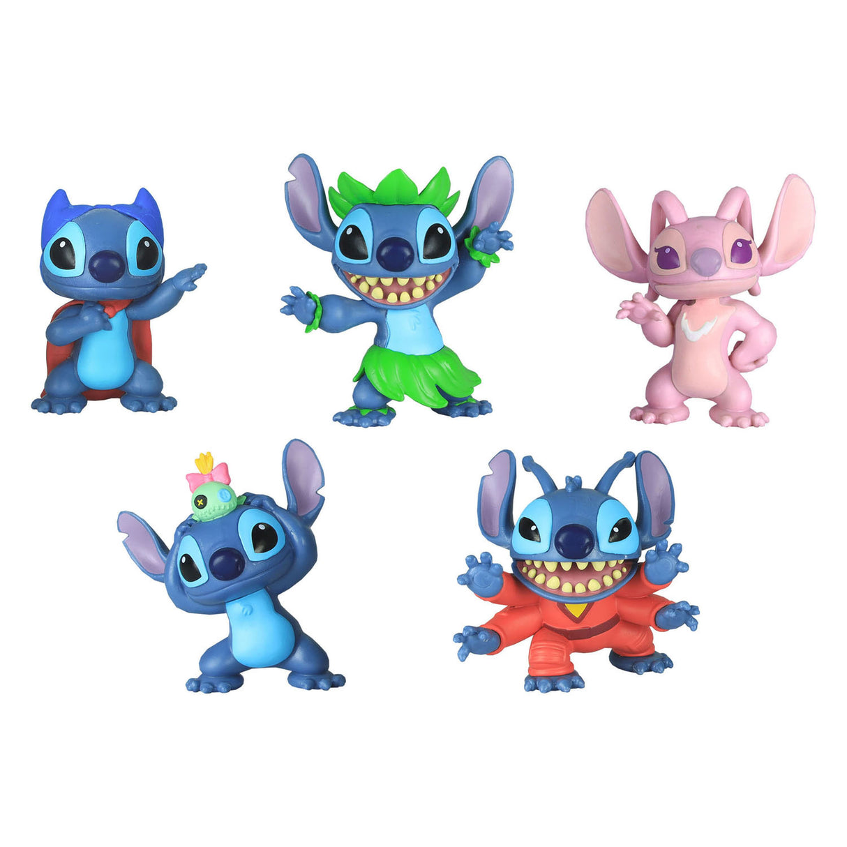 Spectron Disney stitch - set of 5 playing figures