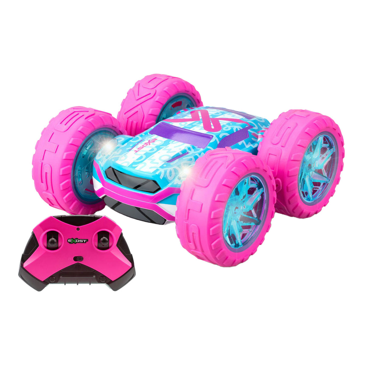 Spectron exost rc 360 cross flash amazon pink controlled car