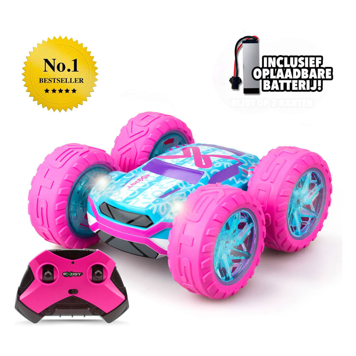 Spectron exost rc 360 cross flash amazon pink controlled car