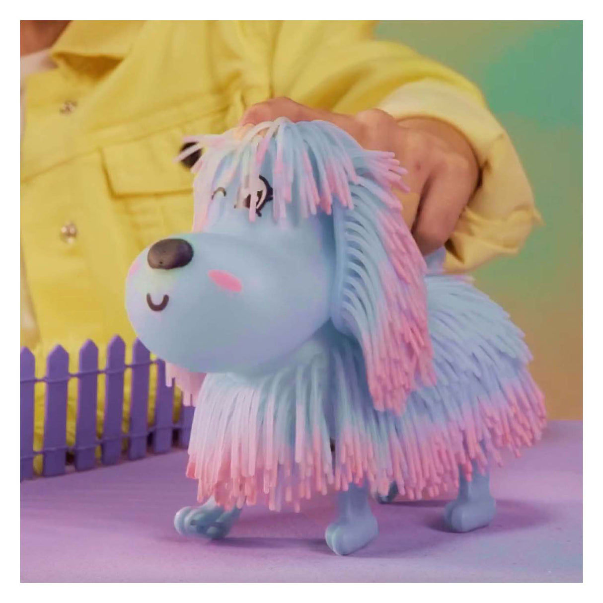 Spectron jiggly pets elektronisk valp blå