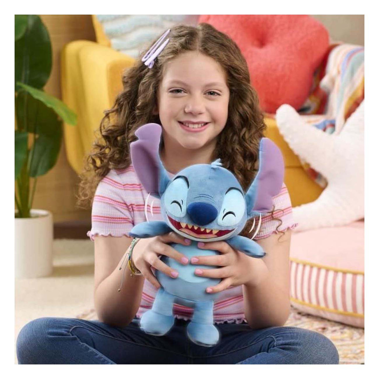 Spectron dygsnio krekingo mane iki juokiasi mielas žaislas pliušinis, 35 cm