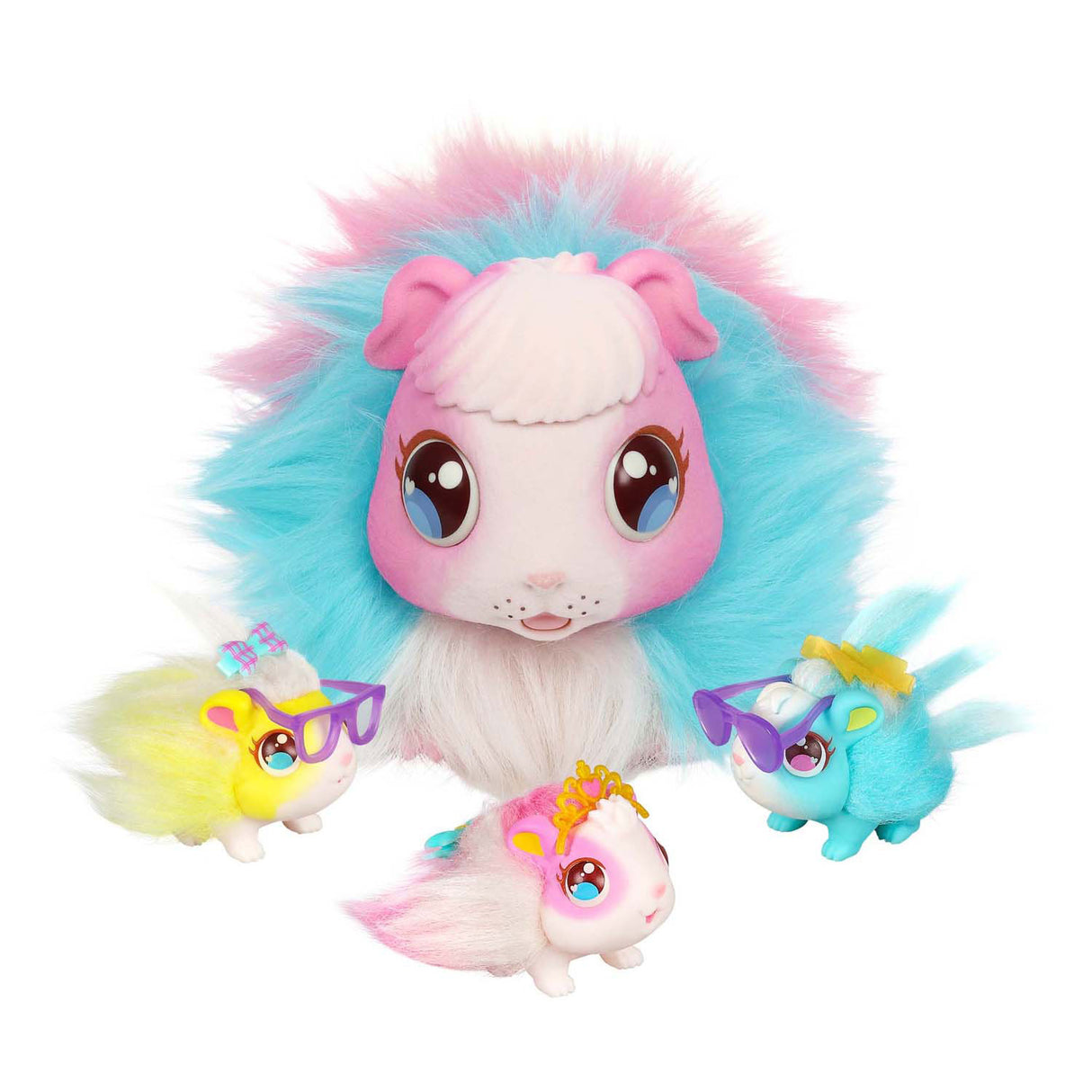 Spectron petits animaux vivants maman surprise animal interactif arc-en-ciel